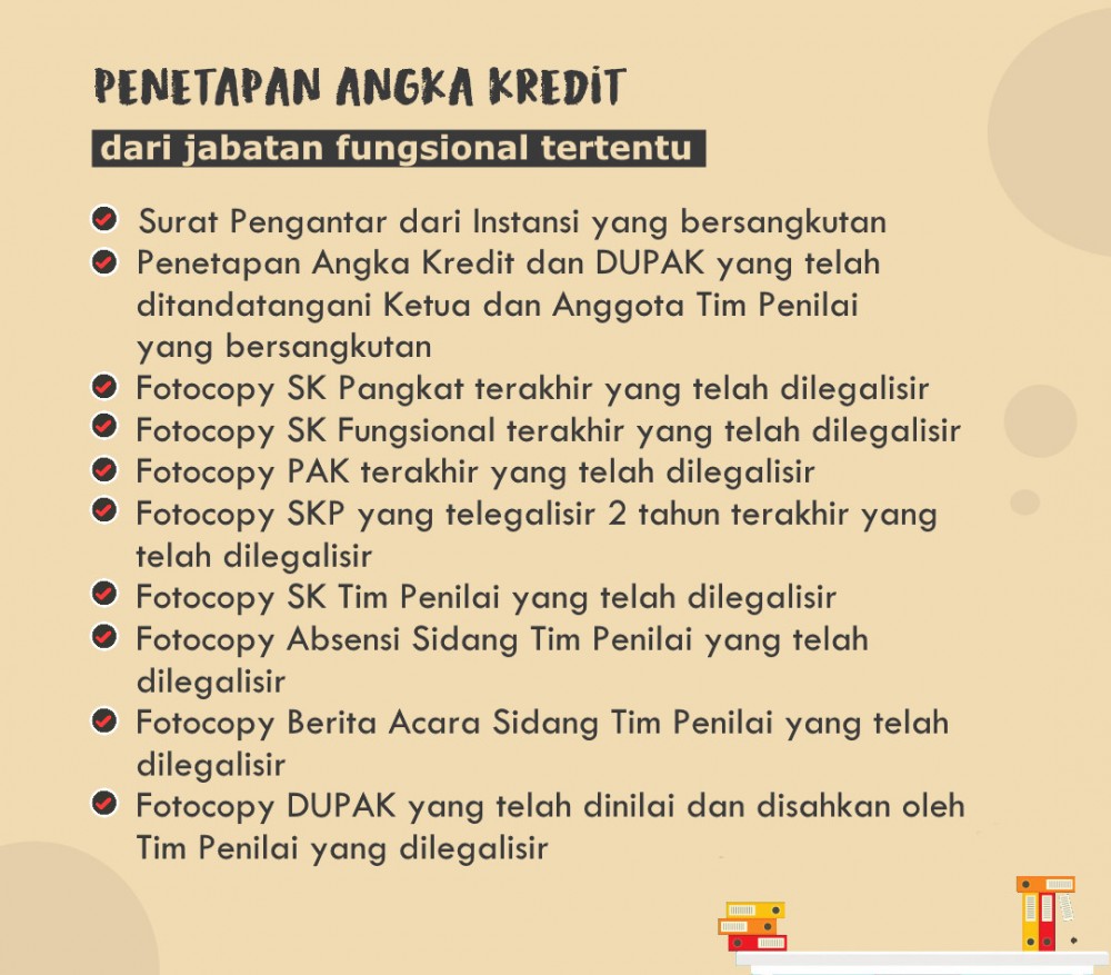 PENETAPAN ANGKA KREDIT  DARI JABATAN FUNGSIONAL TERTENTU DI LINGKUNGAN PEMERINTAH ACEH